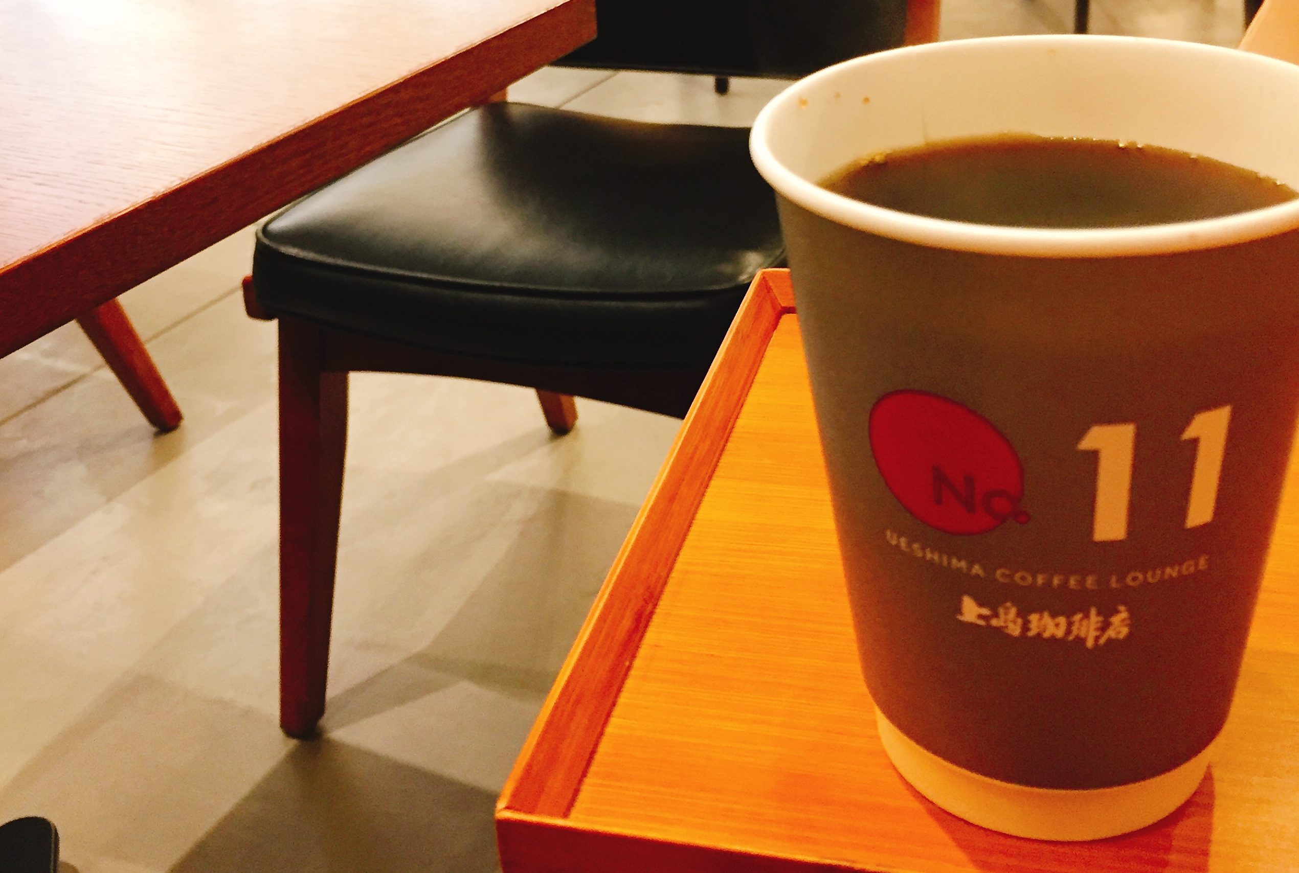 御成門駅A4 電源カフェ 上島珈琲店 No.11 Wi-Fi