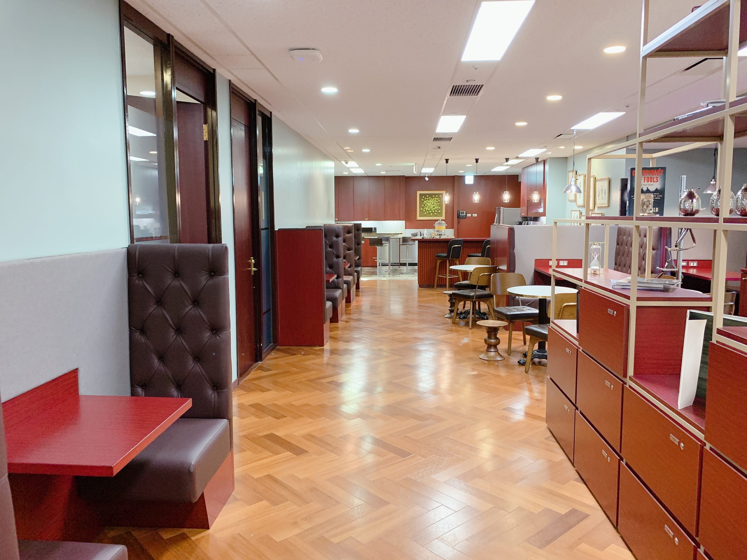 ラウンジ・オープンデスク　サーブコープ恵比寿ガーデンプレイスタワー