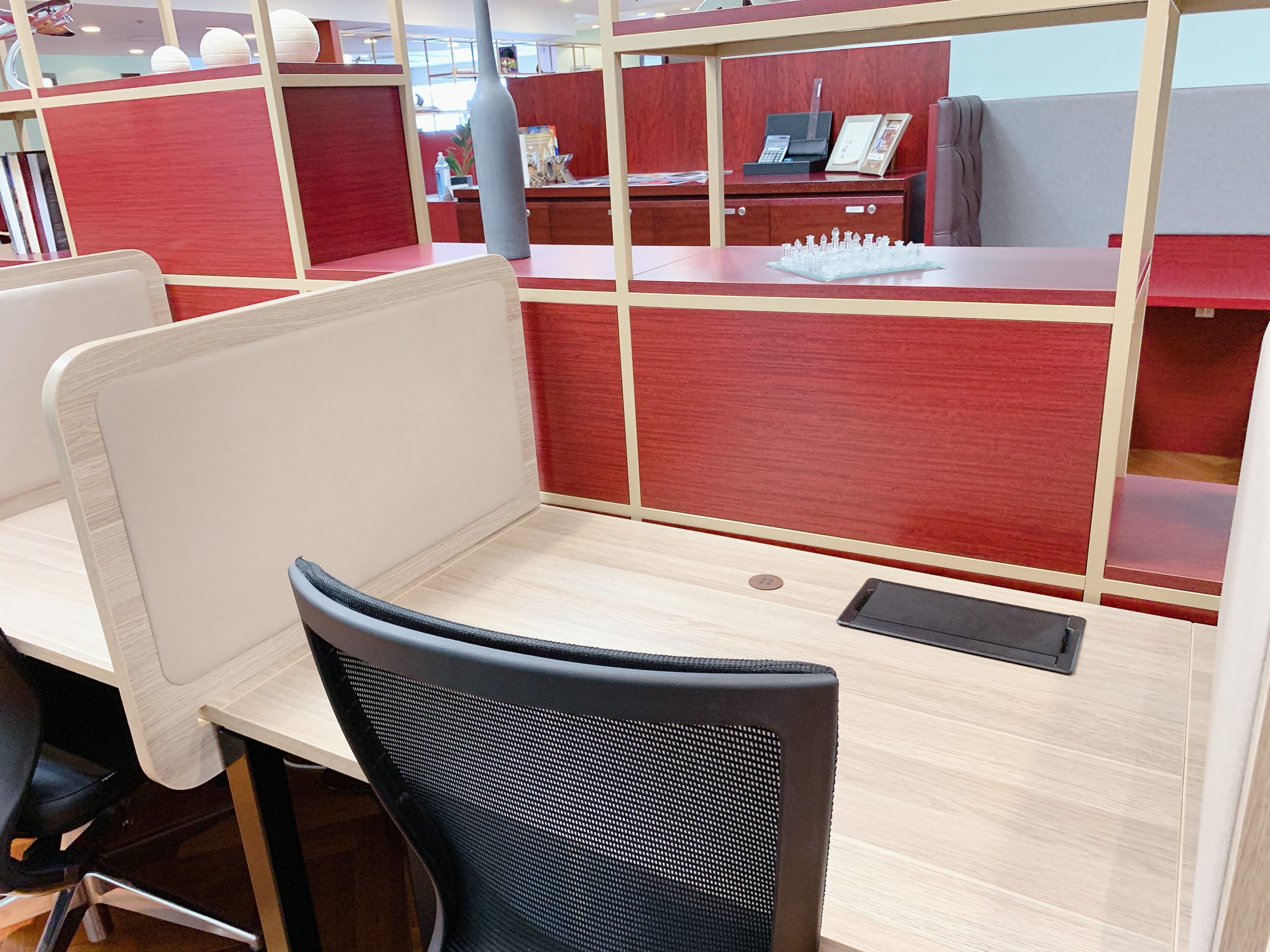 ラウンジ・オープンデスク　サーブコープ恵比寿ガーデンプレイスタワー