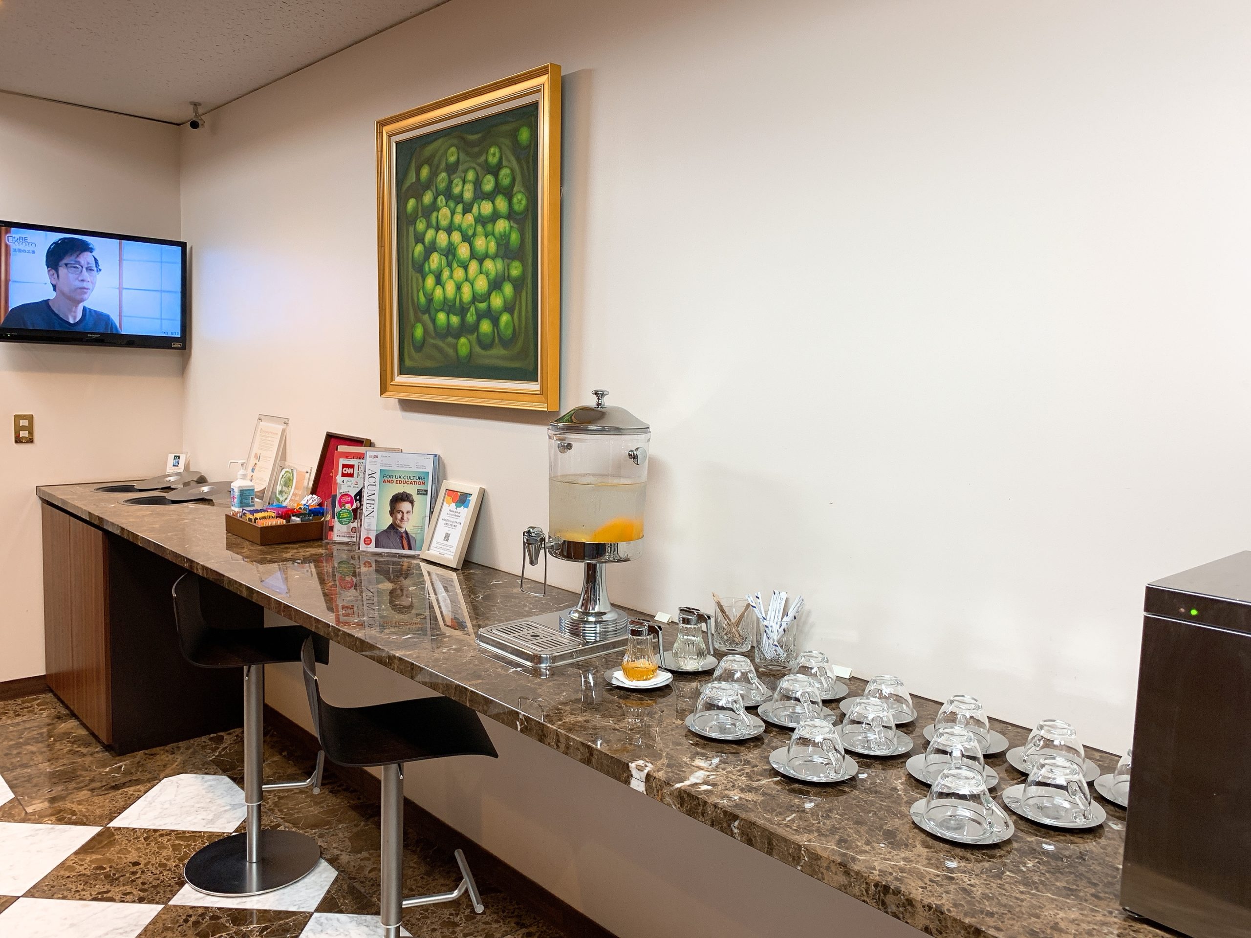 カフェテリア　フリードリンク　サーブコープ日比谷セントラルビル