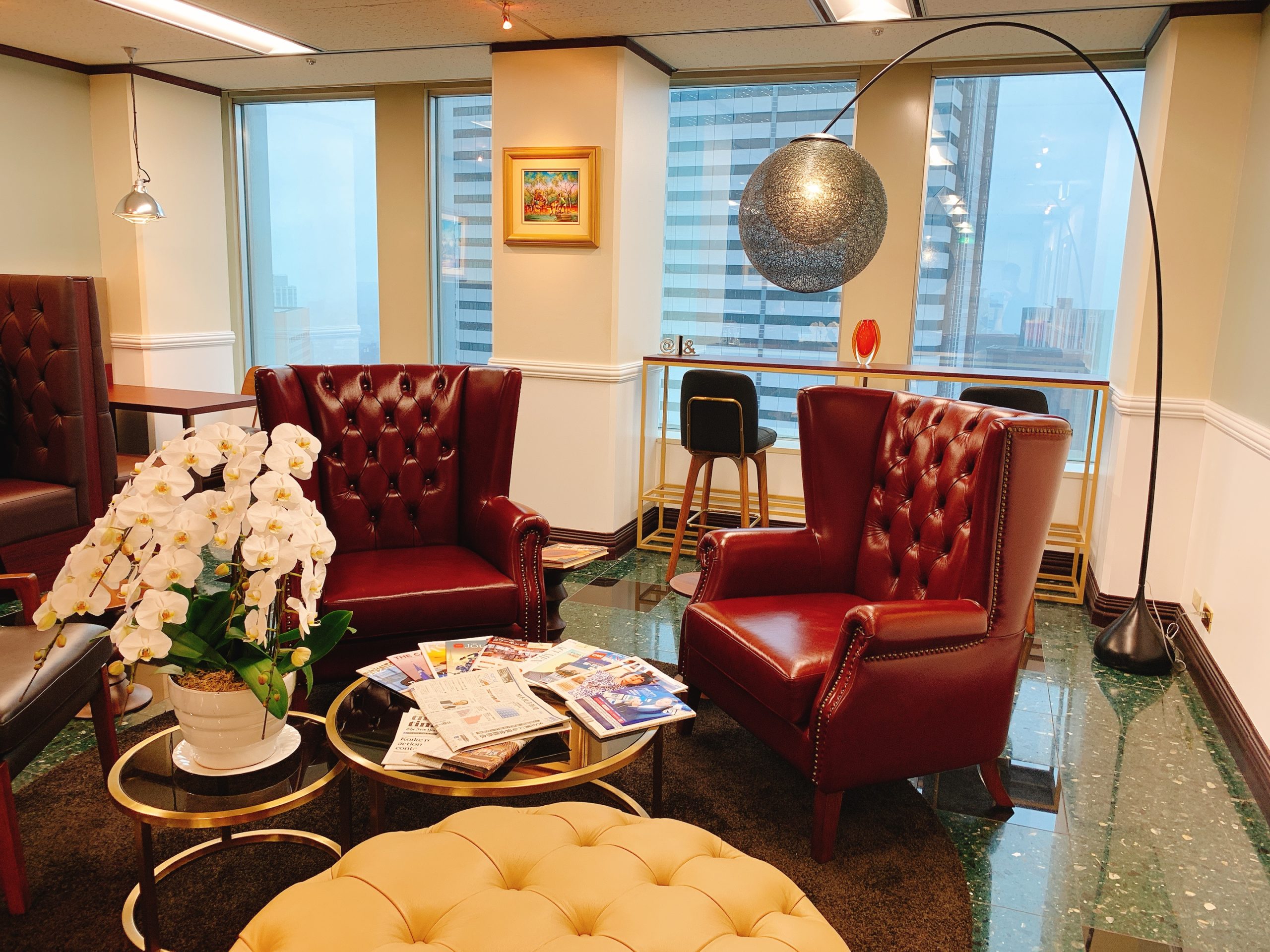 ラウンジ・オープンデスク サーブコープ新宿野村ビル