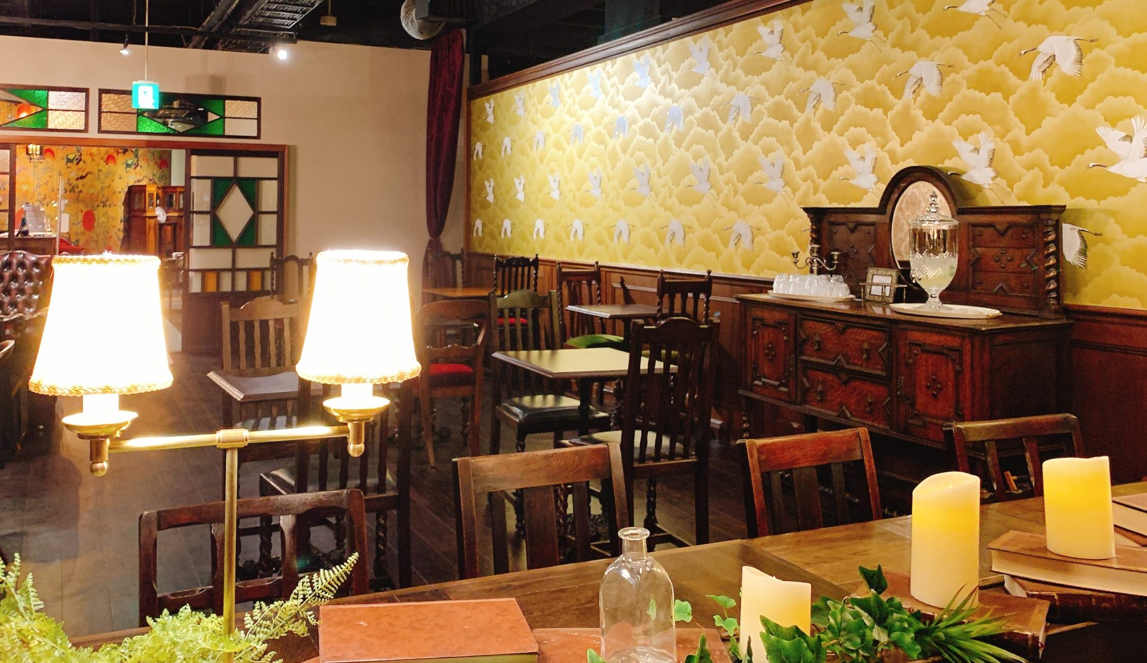 末広町4番出口　大正浪漫喫茶-秋葉原和堂​　Wi-Fi