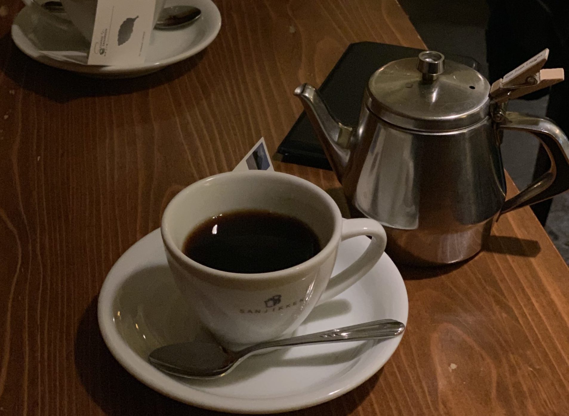 銀座駅A13　打ち合わせカフェ　珈琲専門店 三十間 銀座 本店