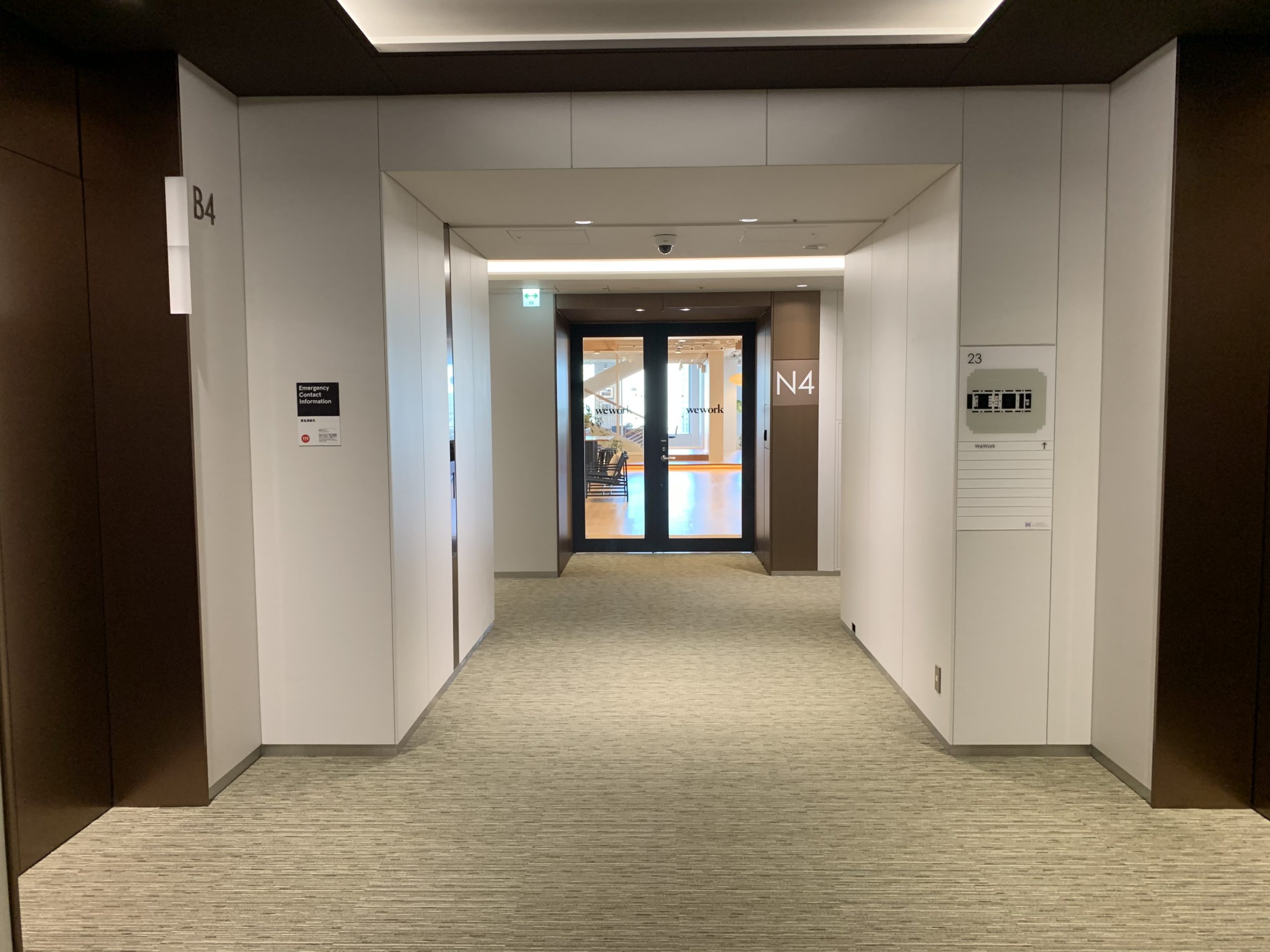 最寄駅からのアクセス WeWork神谷町トラストタワー