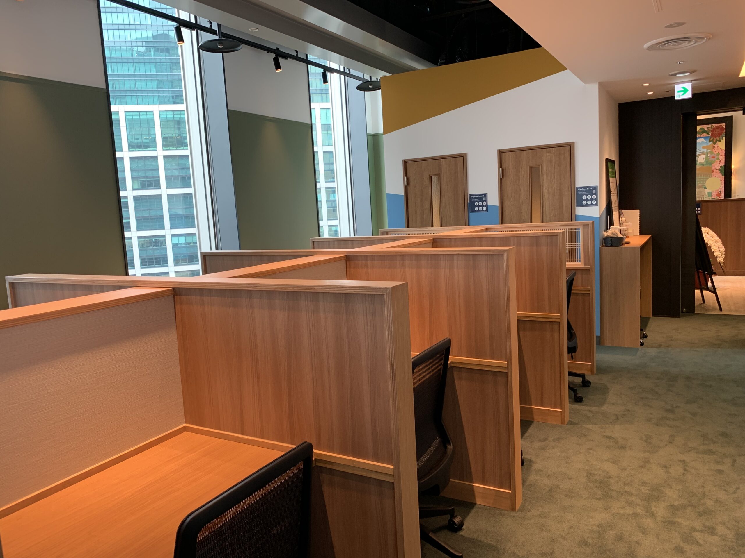 Cafe Booth（カフェブース）　BIZcomfort ザ ロイヤルパークホテルアイコニック東京汐留