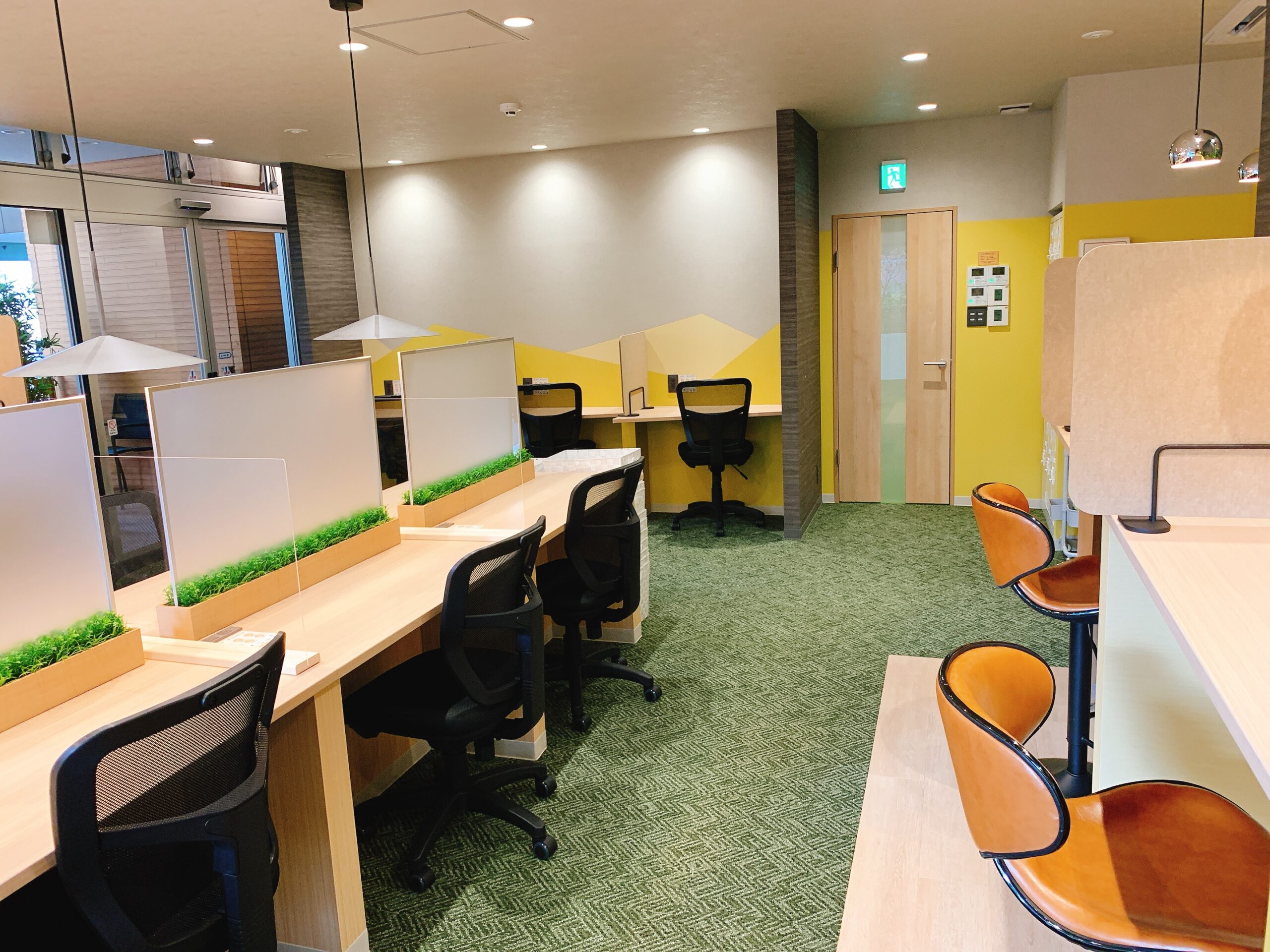 ビズコンフォートとの併設拠点 コンシュルジュ有人