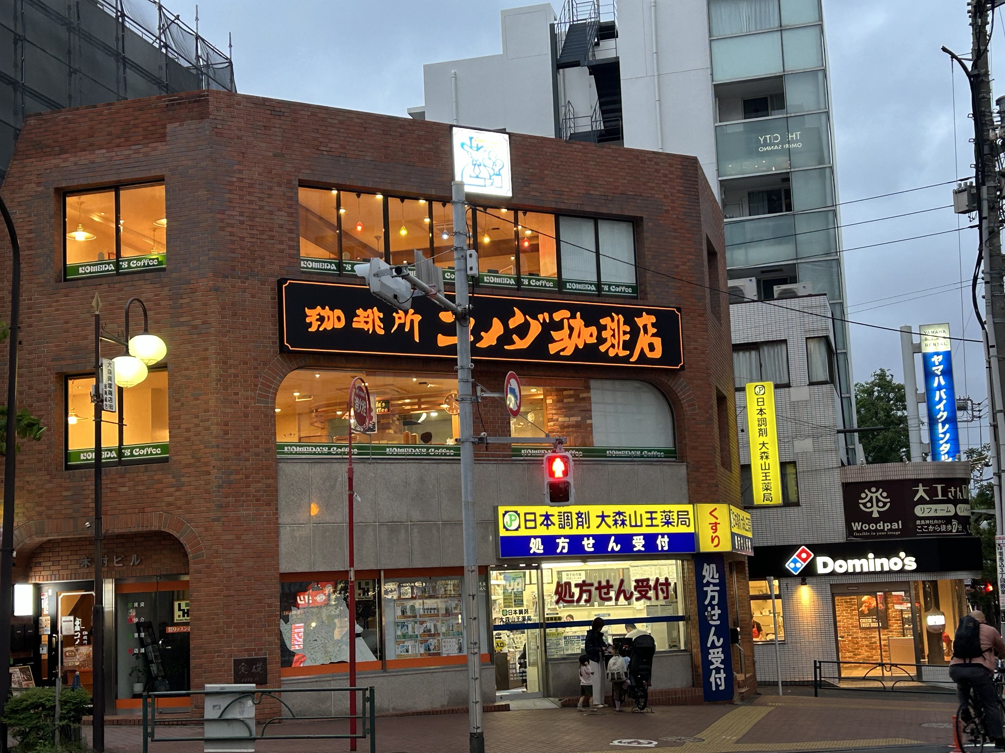 大森駅西口　コメダ珈琲店 大森山王口店　Wi-Fi